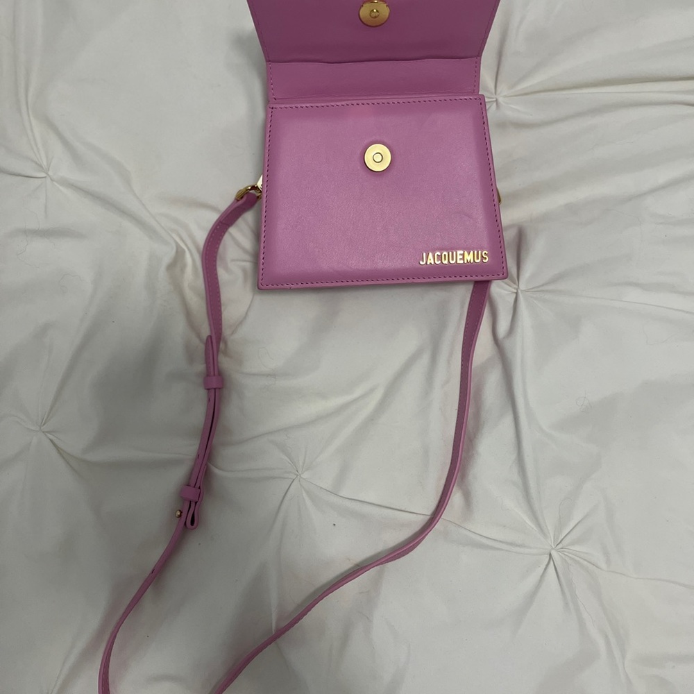 Jacquemus Pink Mini Bag with Structured Design and Top Handle - Picture 2 of 11